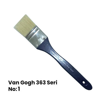 Van Gogh 363 Seri Beyaz Kıl Vernik Fırçası No 1
