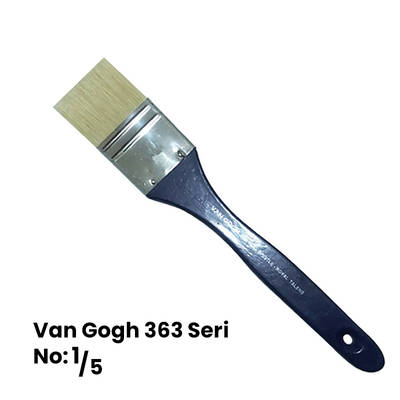 Van Gogh 363 Seri Beyaz Kıl Vernik Fırçası No 1.5