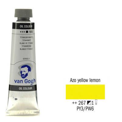 Van Gogh 40ml Yağlı Boya Seri:1 No:267 Azo Yellow Lemon