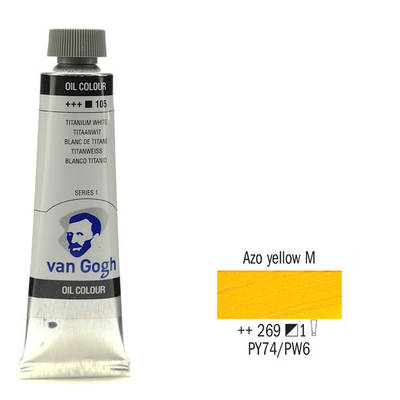 Van Gogh 40ml Yağlı Boya Seri:1 No:269 Azo Yellow M