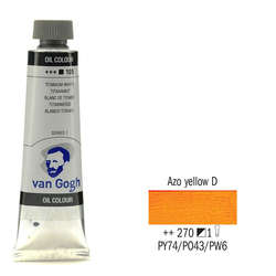 Van Gogh - Van Gogh 40ml Yağlı Boya Seri:1 No:270 Azo Yellow D