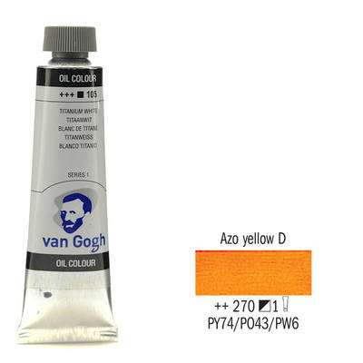 Van Gogh 40ml Yağlı Boya Seri:1 No:270 Azo Yellow D