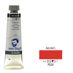 Van Gogh - Van Gogh 40ml Yağlı Boya Seri:1 No:312 Azo Red L