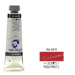 Van Gogh - Van Gogh 40ml Yağlı Boya Seri:1 No:313 Azo Red Deep