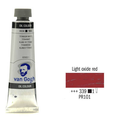 Van Gogh 40ml Yağlı Boya Seri:1 No:339 Light Oxide Red