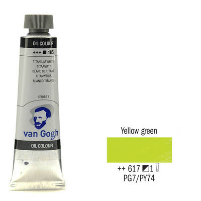 Van Gogh 40ml Yağlı Boya Seri:1 No:617 Yellowish Green