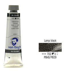 Van Gogh - Van Gogh 40ml Yağlı Boya Seri:1 No:702 Lamp Black