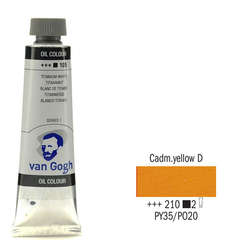 Van Gogh - Van Gogh 40ml Yağlı Boya Seri:2 No:210 Cadmium Yellow D