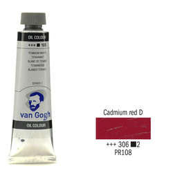 Van Gogh - Van Gogh 40ml Yağlı Boya Seri:2 No:306 Cadmium Red D