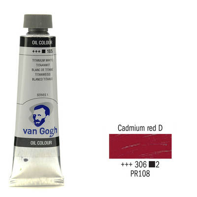 Van Gogh 40ml Yağlı Boya Seri:2 No:306 Cadmium Red D