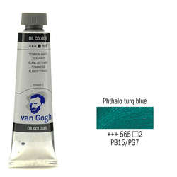 Van Gogh - Van Gogh 40ml Yağlı Boya Seri:2 No:565 Phthalo Turquoise Blue