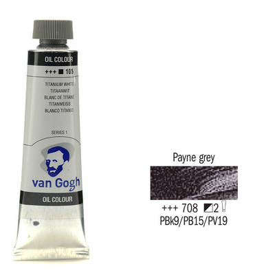 Van Gogh 40ml Yağlı Boya Seri:2 No:708 Payne Grey