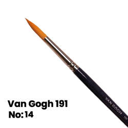 Van Gogh - Van Gogh Sulu Boya Fırçası Yuvarlak Uçlu Seri 191 No 14