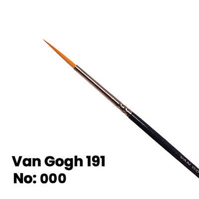 Van Gogh Sulu Boya Fırçası Yuvarlak Uçlu Seri 191 No 3/0