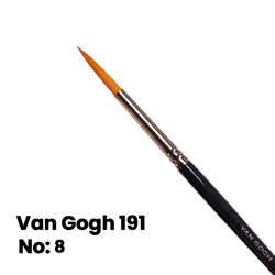 Van Gogh - Van Gogh Sulu Boya Fırçası Yuvarlak Uçlu Seri 191 No 8