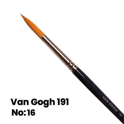 Van Gogh Sulu Boya Fırçası Yuvarlak Uçlu Seri 191 No 16