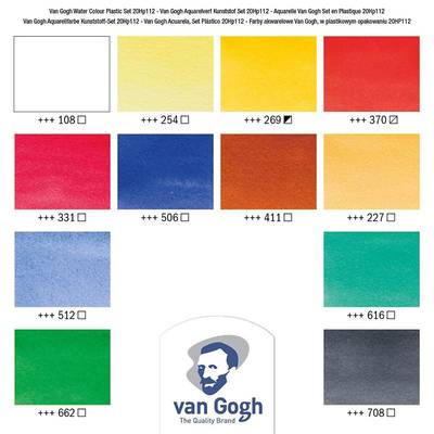 Van Gogh Sulu Boya Seti 12 Renk Tüp