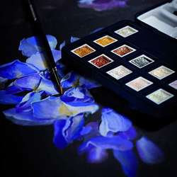 Van Gogh Sulu Boya Seti 12 Yarım Tablet Metalik Renkler - 4