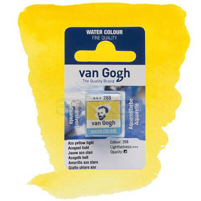 Van Gogh Tablet Sulu Boya Yedek Azo Yellow Light 268