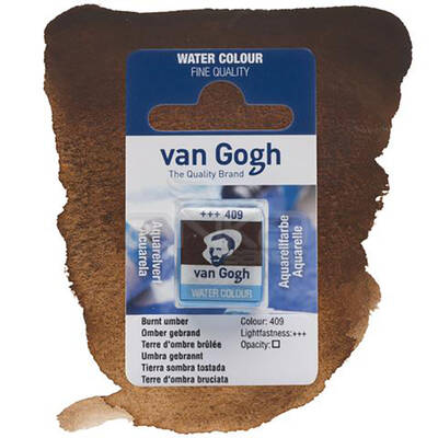 Van Gogh Tablet Sulu Boya Yedek Burnt Umber 409