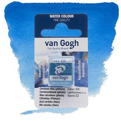 Van Gogh Tablet Sulu Boya Yedek Cerulean Blue 535