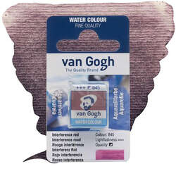 Van Gogh - Van Gogh Tablet Sulu Boya Yedek İnterference Red 845