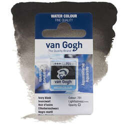 Van Gogh - Van Gogh Tablet Sulu Boya Yedek Ivory Black 701