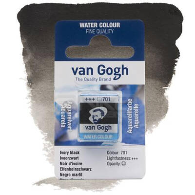 Van Gogh Tablet Sulu Boya Yedek Ivory Black 701