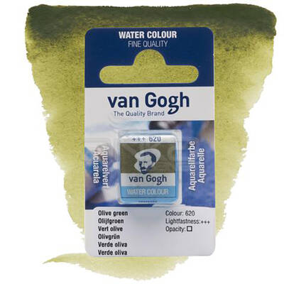 Van Gogh Tablet Sulu Boya Yedek Olive Green 620
