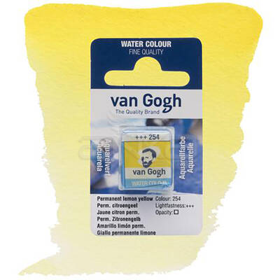 Van Gogh Tablet Sulu Boya Yedek Perm Lemon Yellow 254