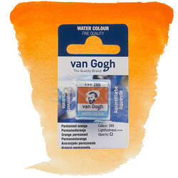Van Gogh - Van Gogh Tablet Sulu Boya Yedek Permanent Orange 266