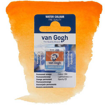 Van Gogh Tablet Sulu Boya Yedek Permanent Orange 266