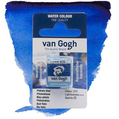Van Gogh Tablet Sulu Boya Yedek Phthalo Blue 570