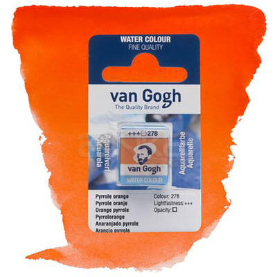 Van Gogh Tablet Sulu Boya Yedek Pyrrole Orange 278