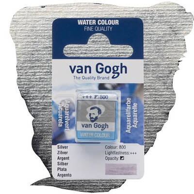 Van Gogh Tablet Sulu Boya Yedek Silver 800