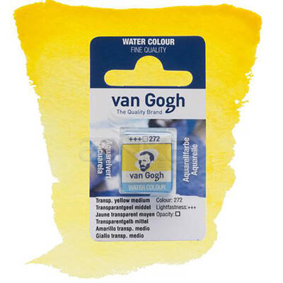 Van Gogh Tablet Sulu Boya Yedek Transp Yellow Medlum 272