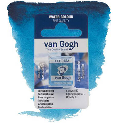 Van Gogh Tablet Sulu Boya Yedek Turquolse Blue 522