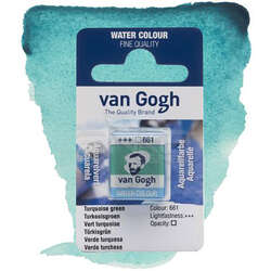 Van Gogh - Van Gogh Tablet Sulu Boya Yedek Turquolse Green 661