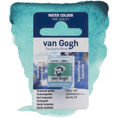 Van Gogh Tablet Sulu Boya Yedek Turquolse Green 661