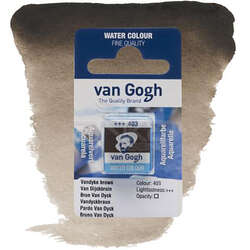 Van Gogh - Van Gogh Tablet Sulu Boya Yedek Vandyke Brown 403