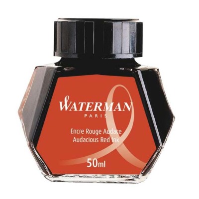 Waterman Dolma Kalem Mürekkebi Audacious Red Ink 50ml