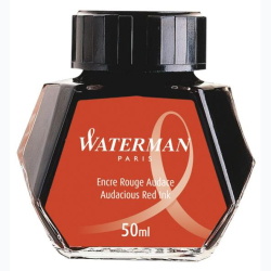 Waterman - Waterman Dolma Kalem Mürekkebi Audacious Red Ink 50ml (1)