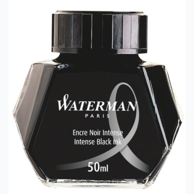 Waterman Dolma Kalem Mürekkebi Intense Black Ink 50ml