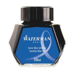 Waterman - Waterman Dolma Kalem Mürekkebi Serenity Blue Ink 50ml