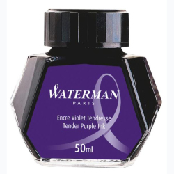 Waterman - Waterman Dolma Kalem Mürekkebi Tender Purple Ink 50ml (1)