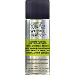 Winsor&Newton - Winsor&Newton All Purprose Gloss Varnish Çok Amaçlı Parlak Vernik 400 ml Sprey