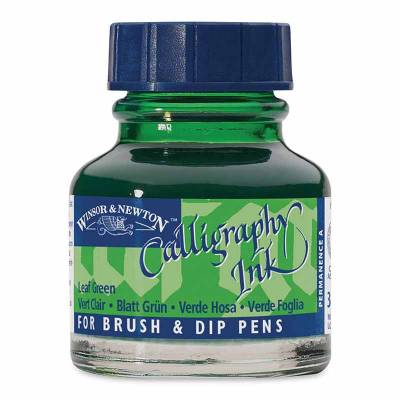 Winsor & Newton Calligraphy Mürekkebi 30ml Leaf Green 294