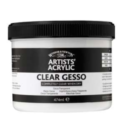 Winsor&Newton - Winsor&Newton Clear Gesso 474ml