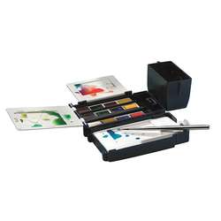 Winsor&Newton - Winsor&Newton Cotman Field Box Sulu Boya 12li Yarım Tablet