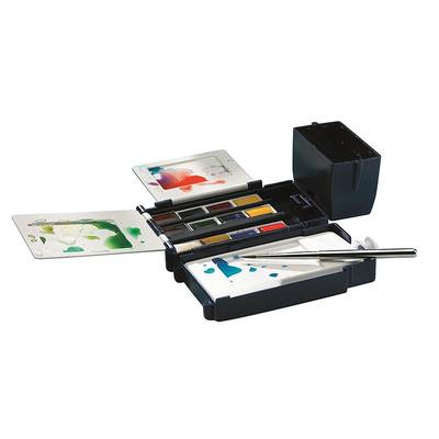 Winsor&Newton Cotman Field Box Sulu Boya 12li Yarım Tablet